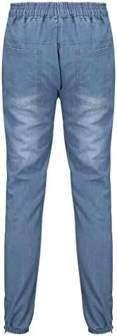 Leg Men's Pants Plus-Size Street Pure Colour Jeans with Zipper Pocket Jean Trouser Solid Fashion Jeans Men Straight