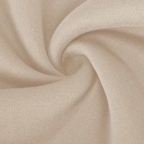 Women Crew Neck Sweatshirts Drop Shoulder Oversized Sweatshirts Long Sleeve Casual Loose Pullover Cozy Sweater